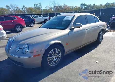 2005 Jaguar S-Type 3.0L V6 z USA, uszkodzony, nr VIN SAJWA01T05FN44455